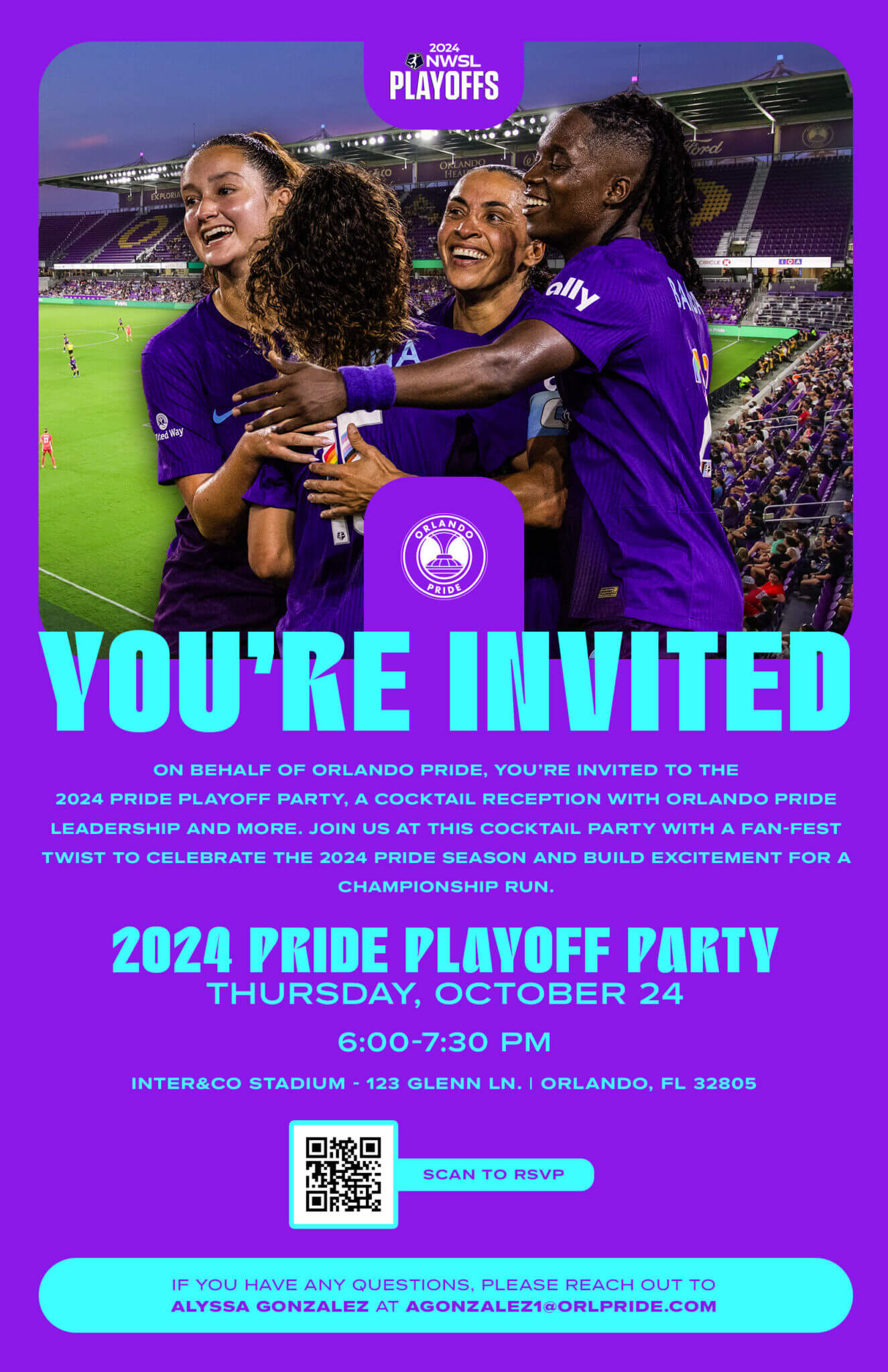 Orlando Pride 2024 Playoff Party Downtown Orlando Partnership Inc